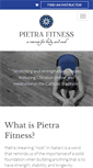 Mobile Screenshot of pietrafitness.com